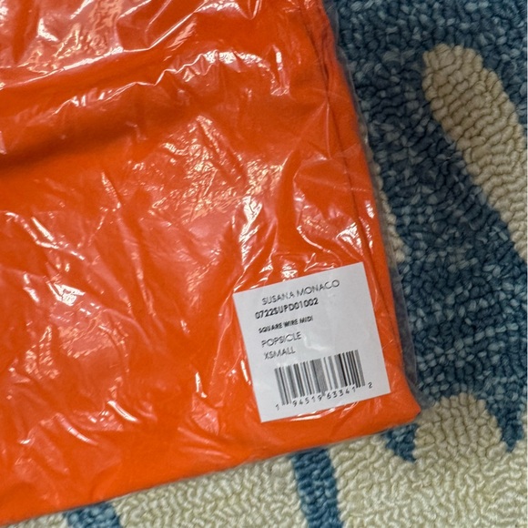 Susana Monaco Square Neck Midi Dress- XS,S,M - Picture 7 of 9